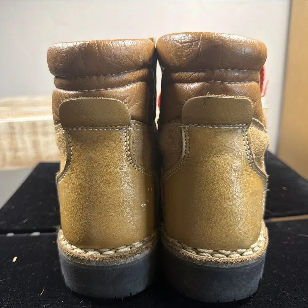 Vintage Kinney Colorado Italian Hiking Boots 7.5 Made In Italy